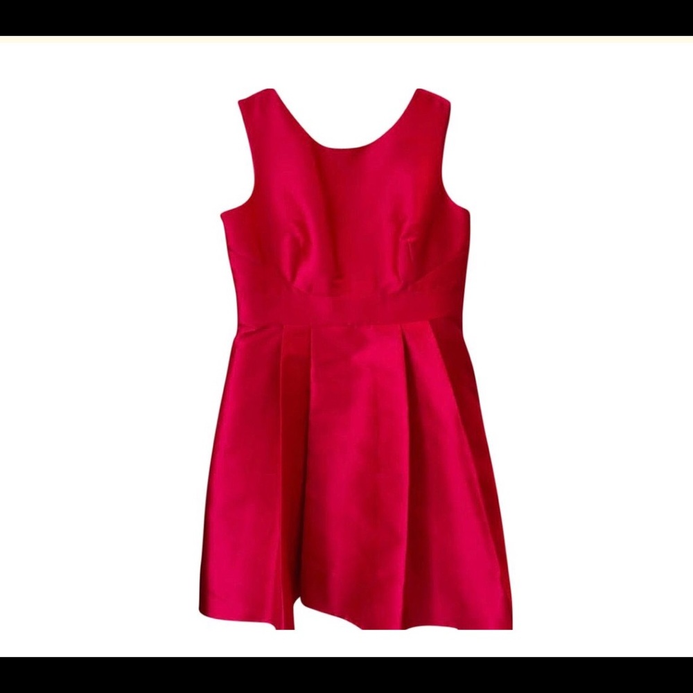 Pink Kate Spade “fancy meeting you here” dress